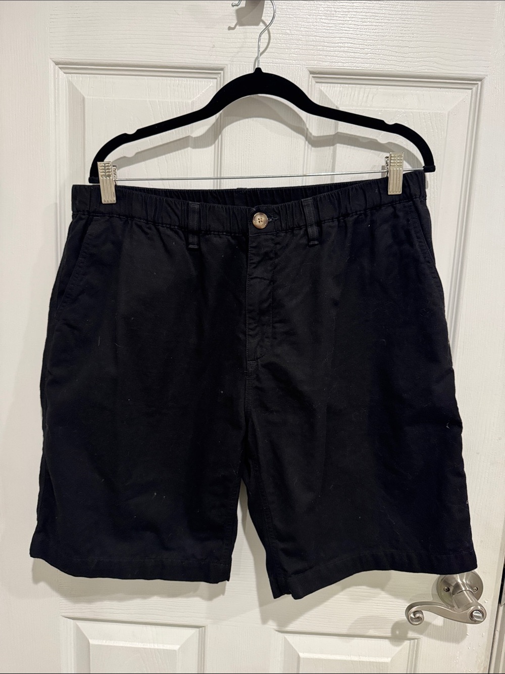 Chubbies Men's Black Casual Elastic-Waist Shorts